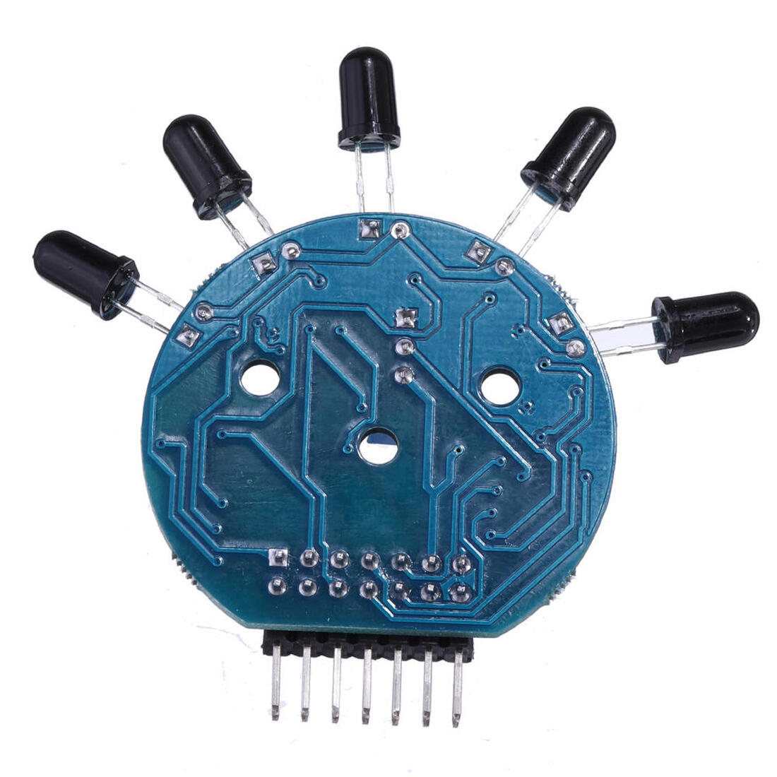 Fire Sensor Model 5 Channel Flame Sensor Module Analog Dgital Dual Output Fire ...
