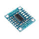 AT42QT1070 5-Pad 5 Key Capacitive Touch Screen Sensor Module Board DC 1.8 to 5.5V Power For Standalone Mode AT42QT1070 5-Pad 5 Key Capacitive Touch Screen Sensor Module Board DC 1.8 to 5.5V Power For Standalone Mode