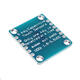 AT42QT1070 5-Pad 5 Key Capacitive Touch Screen Sensor Module Board DC 1.8 to 5.5V Power For Standalone Mode AT42QT1070 5-Pad 5 Key Capacitive Touch Screen Sensor Module Board DC 1.8 to 5.5V Power For Standalone Mode