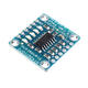AT42QT1070 5-Pad 5 Key Capacitive Touch Screen Sensor Module Board DC 1.8 to 5.5V Power For Standalone Mode AT42QT1070 5-Pad 5 Key Capacitive Touch Screen Sensor Module Board DC 1.8 to 5.5V Power For Standalone Mode