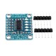 AT42QT1070 5-Pad 5 Key Capacitive Touch Screen Sensor Module Board DC 1.8 to 5.5V Power For Standalone Mode AT42QT1070 5-Pad 5 Key Capacitive Touch Screen Sensor Module Board DC 1.8 to 5.5V Power For Standalone Mode
