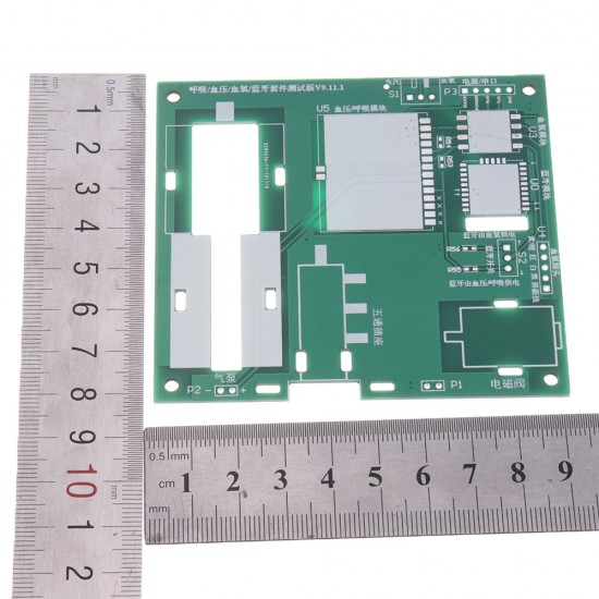 Auxiliary Test Circuit Board PCB Module for Respiratory Blood Pressure Blood Oxygen Module Support bluetooth RESP NIBP SPO2