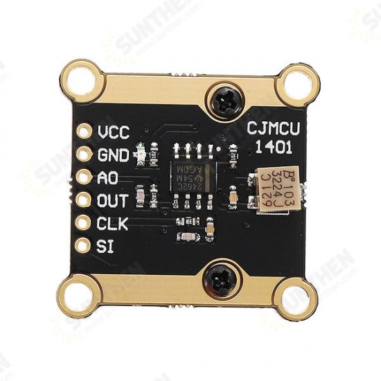 CJMCU-1401 TSL1401CL Linear CCD Ultra Wide-angle Lens 120 Degree Black And White Line Tracking Module CJMCU-1401 TSL1401CL Linear CCD Ultra Wide-angle Lens 120 Degree Black And White Line Tracking Module