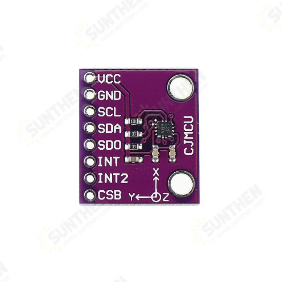 CJMCU-250E BMA250E Sensor Module Three-axis Low G Acceleration Sensor Triaxial Accelerometer SPI IIC Interface