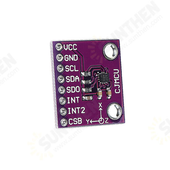 CJMCU-250E BMA250E Sensor Module Three-axis Low G Acceleration Sensor Triaxial Accelerometer SPI IIC Interface