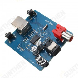 Decoder PCM2704 USB To S/PDIF Sound Card Board 3.5mm Analog Output Coaxial HiFi Module Decoder PCM2704 USB To S/PDIF Sound Card Board 3.5mm Analog Output Coaxial HiFi Module