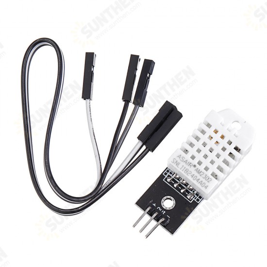 DHT22 Single-bus Digital Temperature and Humidity Sensor Module Electronic Building Blocks AM2302 3.3V-5V DC