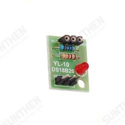 DS18B20 Temperature Sensor Module Temperature Measurement Module Without Chip For DIY Electronic Kit DS18B20 Temperature Sensor Module Temperature Measurement Module Without Chip For DIY Electronic Kit