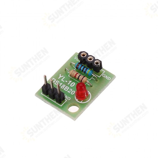 DS18B20 Temperature Sensor Module Temperature Measurement Module Without Chip For DIY Electronic Kit