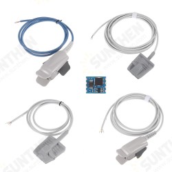 Digital Oxygen Saturation Test Module Evaluation (SPO2) Detection Board Finger Sleeve Probe Finger Clip Probe Digital Oxygen Saturation Test Module Evaluation (SPO2) Detection Board Finger Sleeve Probe Finger Clip Probe