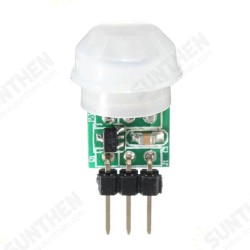 HW-740 DC 2.7-12V AM312 PIR Motion Body Human Sensor Mini PIR Infrared Pyroelectric Module HW-740 DC 2.7-12V AM312 PIR Motion Body Human Sensor Mini PIR Infrared Pyroelectric Module