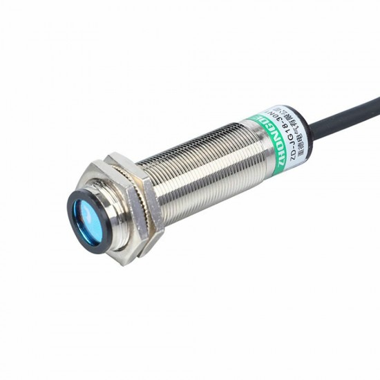 Inductive Proximity Switch Sensor ZD-JG18-30 DC/AC NPN PNP NO NC 30MM DC 6-36V Laser Diffuse Reflection Photoelectric Switch