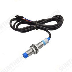 Inductive Proximity Switch Three-wire DC NPN Normally Open Metal Sensor DC6-36V Suitable for ArduinoDIY Inductive Proximity Switch Three-wire DC NPN Normally Open Metal Sensor DC6-36V Suitable for ArduinoDIY
