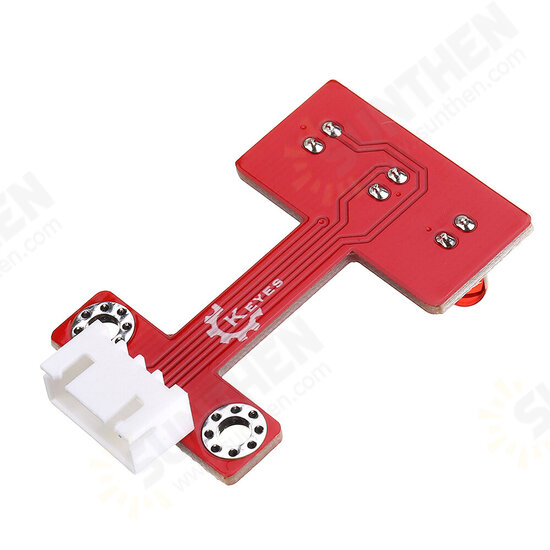 Brick LED Emitting Traffic Light Module(pad hole) Anti-reverse Plug White Terminal