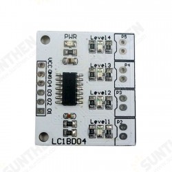 LC1BD04 DC5V 4 Digital Water Level Indicator Board Water Tower Liquid Level Sensor Controller Module Support for UNO/NANO LC1BD04 DC5V 4 Digital Water Level Indicator Board Water Tower Liquid Level Sensor Controller Module Support for UNO/NANO