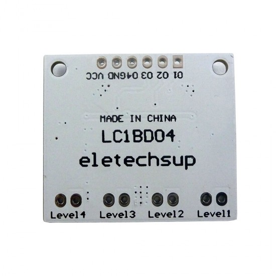 LC1BD04 DC5V 4 Digital Water Level Indicator Board Water Tower Liquid Level Sensor Controller Module Support for UNO/NANO