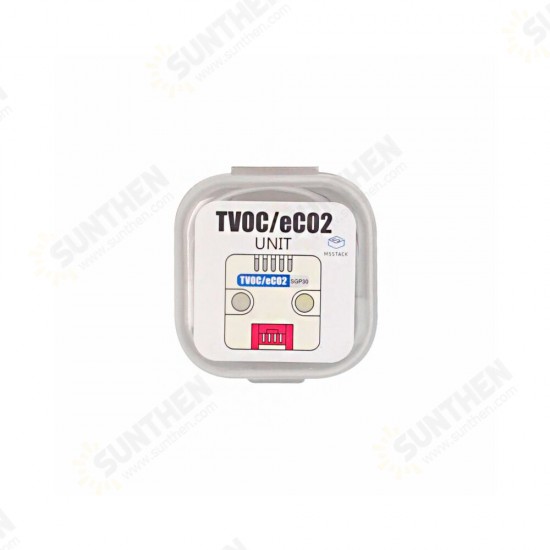 TVOC/eCO2 Gas Unit (SGP30) Digital Multi-Pixel Gas Sensor Unit Air Quality Monitoring eCO2 Concentration Module TVOC/eCO2 Gas Unit (SGP30) Digital Multi-Pixel Gas Sensor Unit Air Quality Monitoring eCO2 Concentration Module
