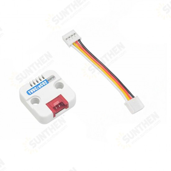 TVOC/eCO2 Gas Unit (SGP30) Digital Multi-Pixel Gas Sensor Unit Air Quality Monitoring eCO2 Concentration Module TVOC/eCO2 Gas Unit (SGP30) Digital Multi-Pixel Gas Sensor Unit Air Quality Monitoring eCO2 Concentration Module