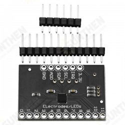 MPR121-Breakout-v12 Proximity Capacitive Touch Sensor Controller Keyboard Development Board MPR121-Breakout-v12 Proximity Capacitive Touch Sensor Controller Keyboard Development Board