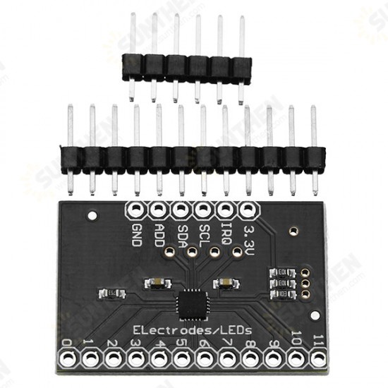 MPR121-Breakout-v12 Proximity Capacitive Touch Sensor Controller Keyboard Development Board