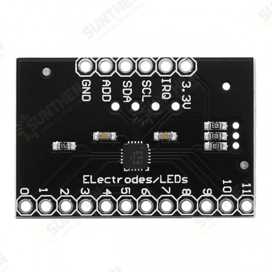 MPR121-Breakout-v12 Proximity Capacitive Touch Sensor Controller Keyboard Development Board