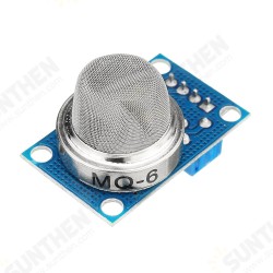 MQ-6 Liquefied Gas Isobutane Propane LPG Gas Sensor Module Shield Liquefied Electronic Tester Module MQ-6 Liquefied Gas Isobutane Propane LPG Gas Sensor Module Shield Liquefied Electronic Tester Module