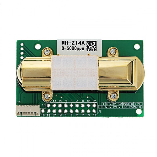 NDIR CO2 Sensor MH-Z14A PWM NDIR Infrared Carbon Dioxide Sensor Module Serial Port 0-5000PPM Controller