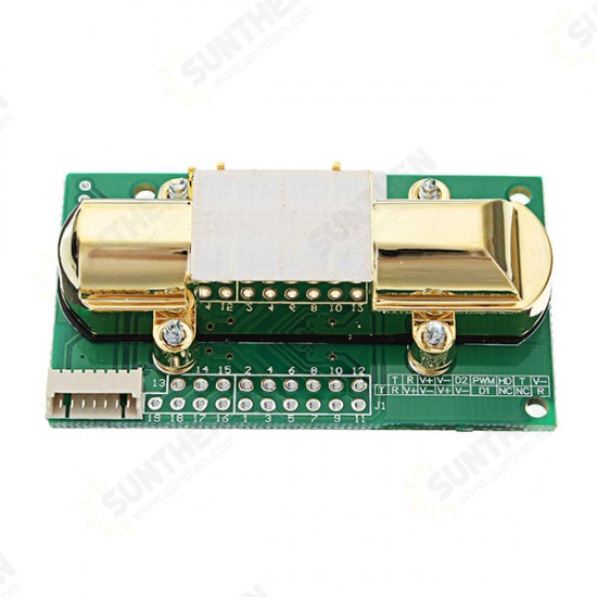 NDIR CO2 Sensor MH-Z14A PWM NDIR Infrared Carbon Dioxide Sensor Module Serial Port 0-5000PPM Controller