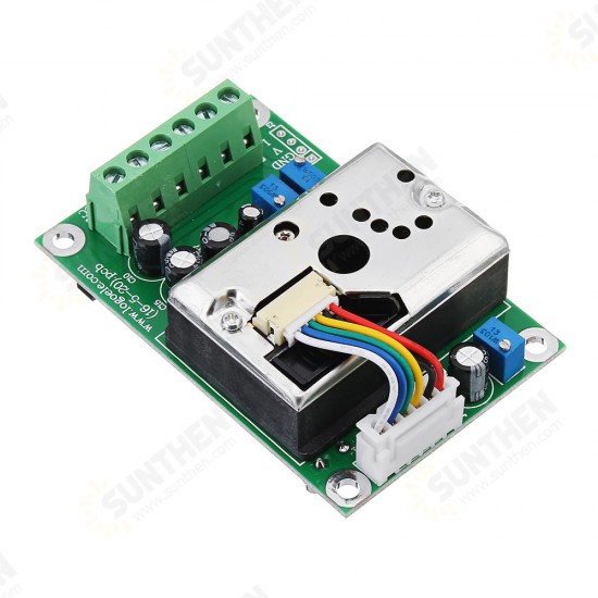 PM2.5 Detecting Dust Transmitter High Precision Dust Sensor Module Dust Concentration 0-10V 4-20mA Output PM2.5 Detecting Dust Transmitter High Precision Dust Sensor Module Dust Concentration 0-10V 4-20mA Output
