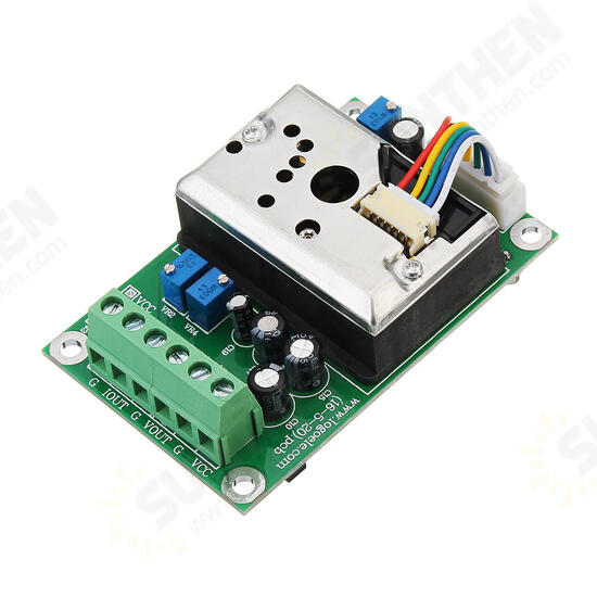 PM2.5 Detecting Dust Transmitter High Precision Dust Sensor Module Dust Concentration 0-10V 4-20mA Output PM2.5 Detecting Dust Transmitter High Precision Dust Sensor Module Dust Concentration 0-10V 4-20mA Output