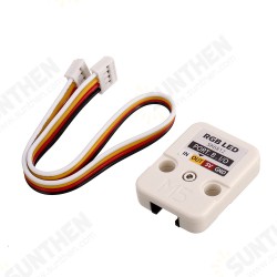 RGB LED Module Board for M5GO Kit STEM DIY Traffic Light Compatible M5 Core RGB LED Module Board for M5GO Kit STEM DIY Traffic Light Compatible M5 Core