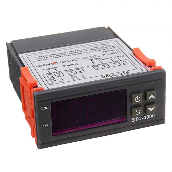 STC-3000 High Precision 110V-220V Digital Thermostat Temperature Controller Thermometer Sensor Hygrometer Module
