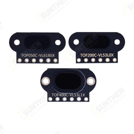 TOF050C 200C 400C 50CM 2M 4M Ranging Sensor Module TOF Time-of-flight Distance IIC Output for Arduino