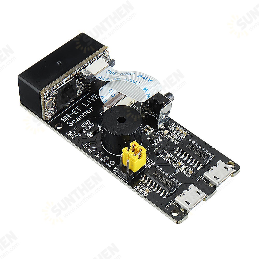 UART Serial Embedded 2D Two-dimensional Scanner v3.0 Engine Barcode ...