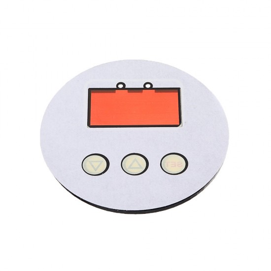 XH-W1818 High Precision Microcomputer Temperature Controller Circular Digital Display Embedded Thermostat