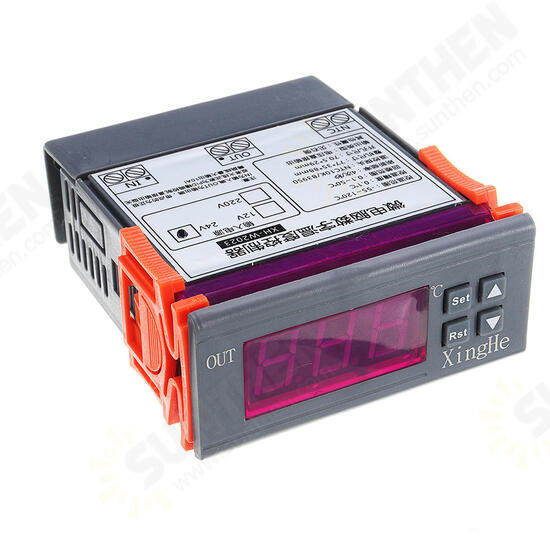 XH-W2023 PID Temperature Controller Solid State Output 0.1 Precision Temperature Control Switch Automatic Thermostat Controller