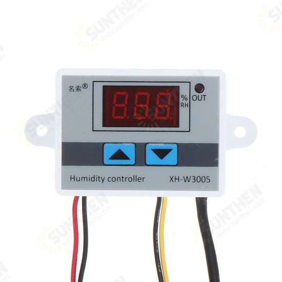 XH-W3005 Digital Humidity Controller Humidity Control Switch Humidification Dehumidification Constant Humidity Control Sensor