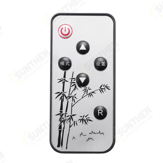 ZFX-W01 Carbon Crystal Plate Thermostat Socket Temperature Control Remote Control Switch Radiator Temperature Controller 2000W AC 220V