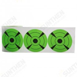 100pcs Roll Dia 7.5cm Shooting Target Stickers Adhesive Hunting Training Supplies 100pcs Roll Dia 7.5cm Shooting Target Stickers Adhesive Hunting Training Supplies