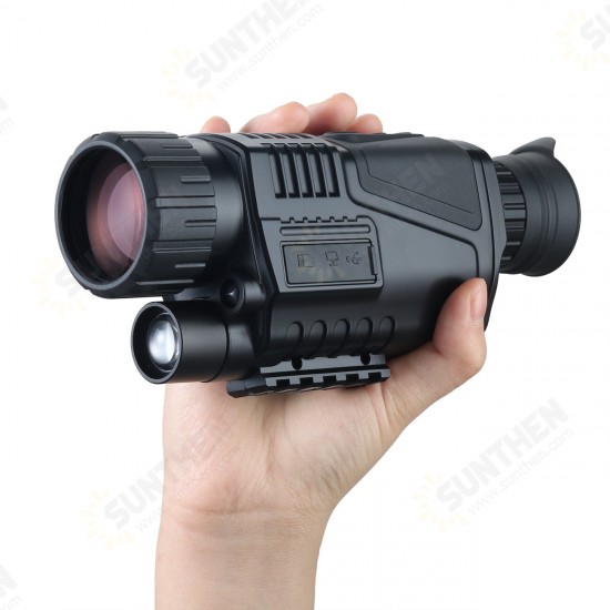 12MP Hunting Night Vision 5X 200M Infrared 32G TF Card Monocular Wildlife HD Digital Camera