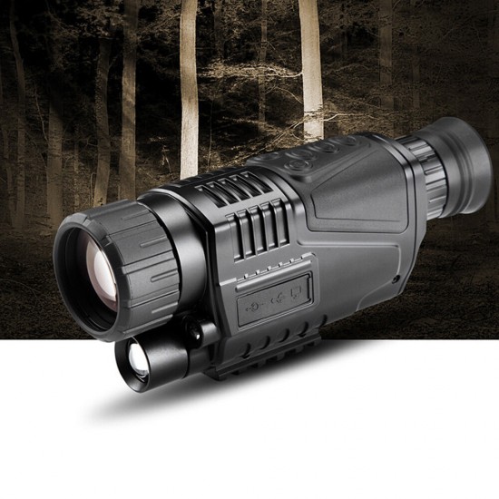 12MP Hunting Night Vision 5X 200M Infrared 32G TF Card Monocular Wildlife HD Digital Camera
