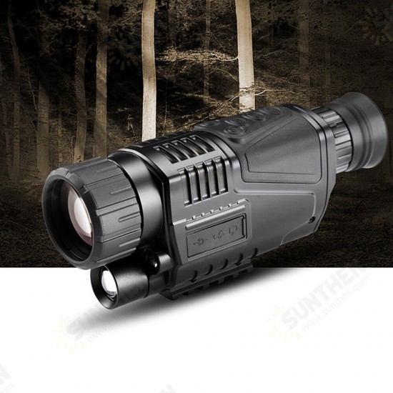 12MP Hunting Night Vision 5X 200M Infrared 32G TF Card Monocular Wildlife HD Digital Camera