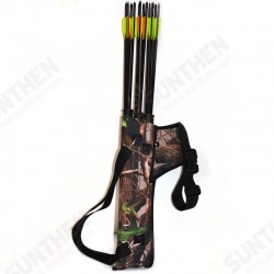 18pcs Arrow Quiver Stand Arrow Holder Huntings Bag For Archery Compound Bow Recurve Bow Longbow