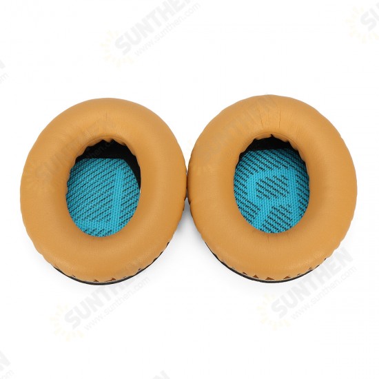 1Pair Replacement Ear Pads Foam Sponge Soft Hearing Protection Keep Out Noise Earmuff Cushions For QC2 QC25 QC35 QC15 AE2