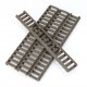 4pcs 18-Slot Picatinny Ladder Rail Panel Handguard Protector Resistant Cover