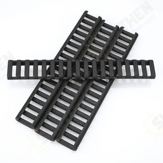 4pcs 18-Slot Picatinny Ladder Rail Panel Handguard Protector Resistant Cover