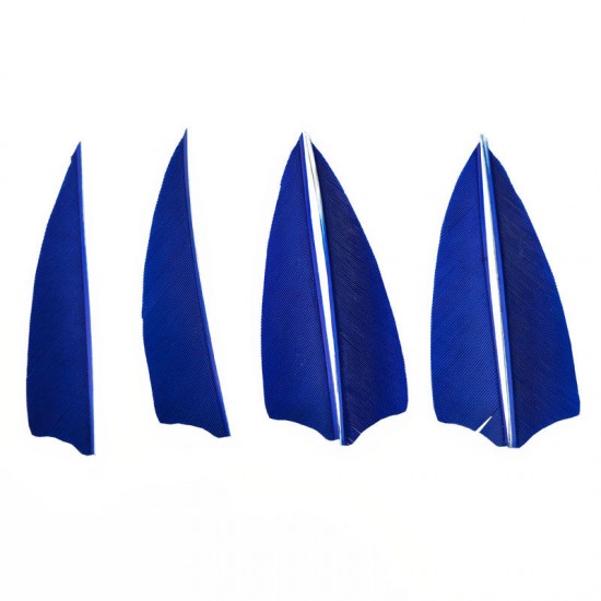50pcs 4 Inch Arrow Feathers Fletching Left Or Right For Archery Bow Hunting Accessories