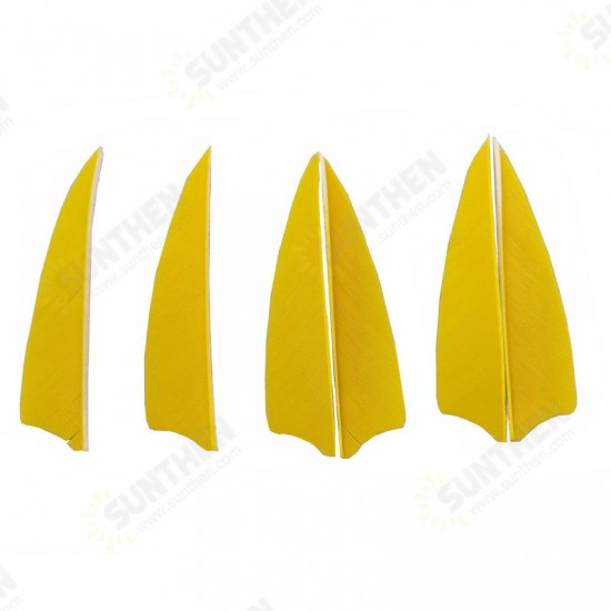 50pcs 4 Inch Arrow Feathers Fletching Left Or Right For Archery Bow Hunting Accessories