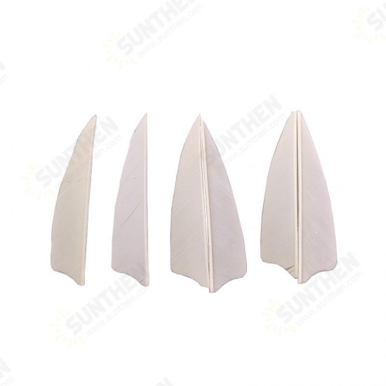 50pcs 4 Inch Arrow Feathers Fletching Left Or Right For Archery Bow Hunting Accessories