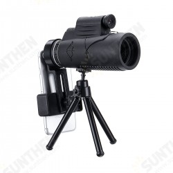 50x60 HD Smart Zoom Optical Telescope Monocular with Illumination Laser +Tripod+Mobile Phone Clip 50x60 HD Smart Zoom Optical Telescope Monocular with Illumination Laser +Tripod+Mobile Phone Clip